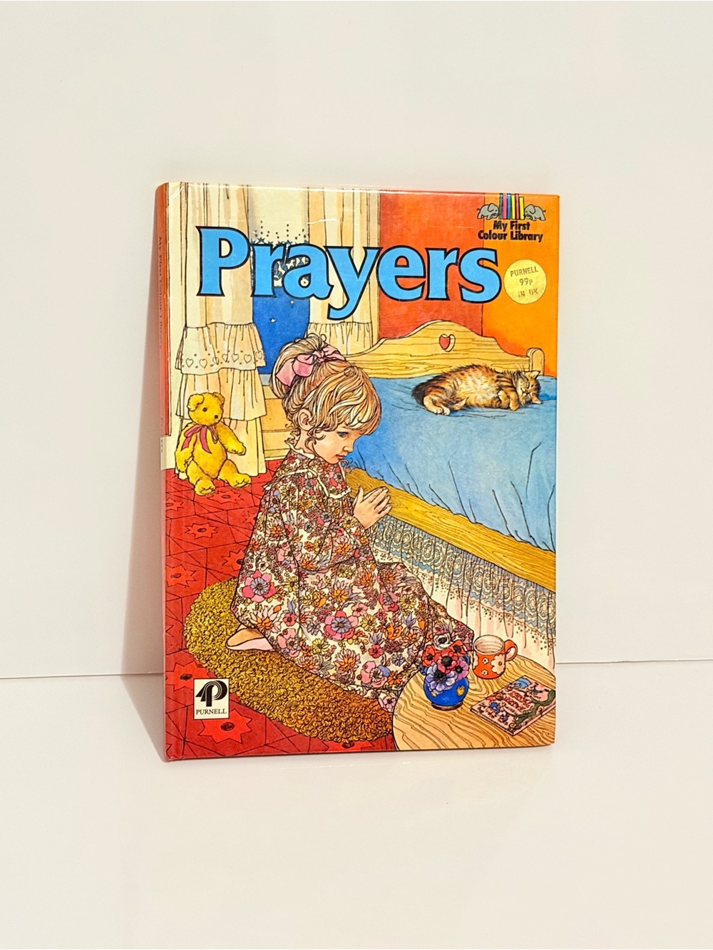 Vintage Prayers Book for Children 1976 My First Colour Library Kids Hardcover
